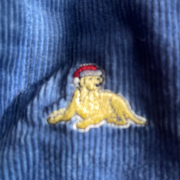 Blue Christmas VV Corduroy pants - Picture 2 of 5